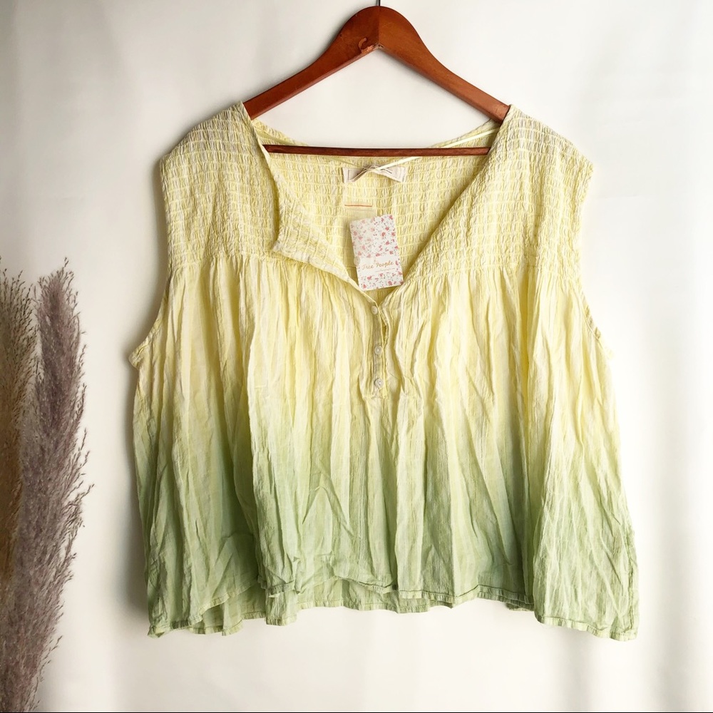Free People Little Bit of Something Ombre Top - Picture 4 of 9